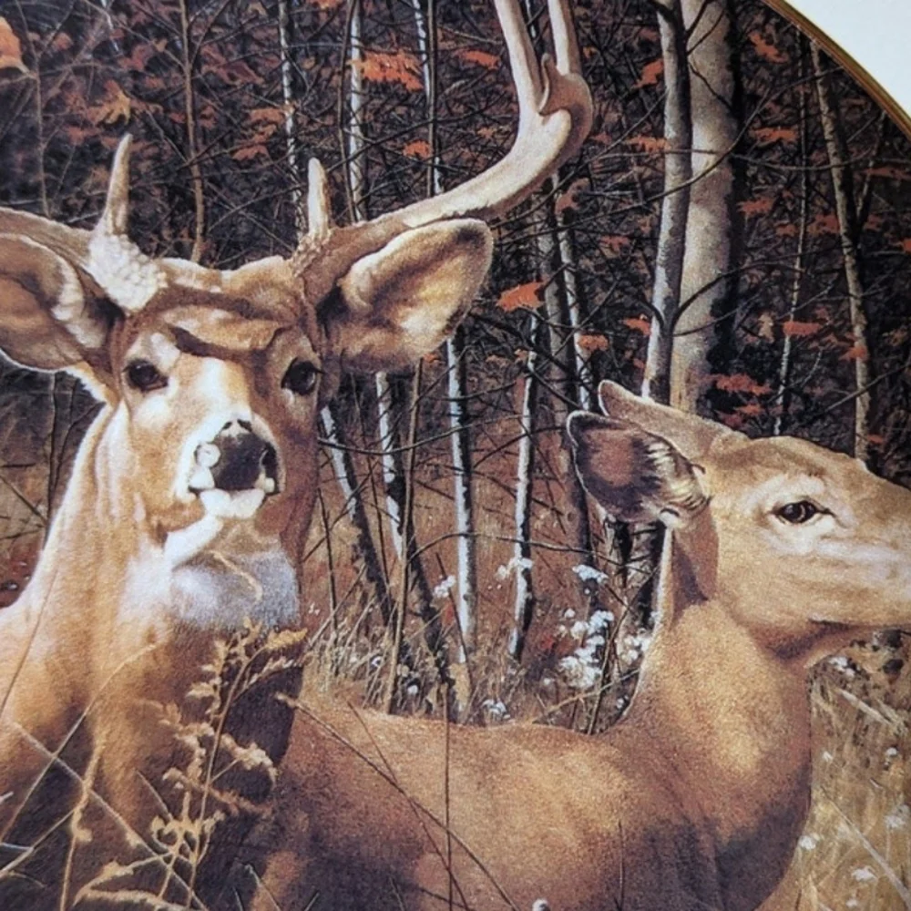 Vintage 1992 Fall Retreat, Pride of the Wilderness, plate by Bob Travers - Picture 1 of 9